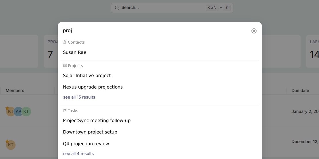 Efficient Multi-Criteria Search Functionality