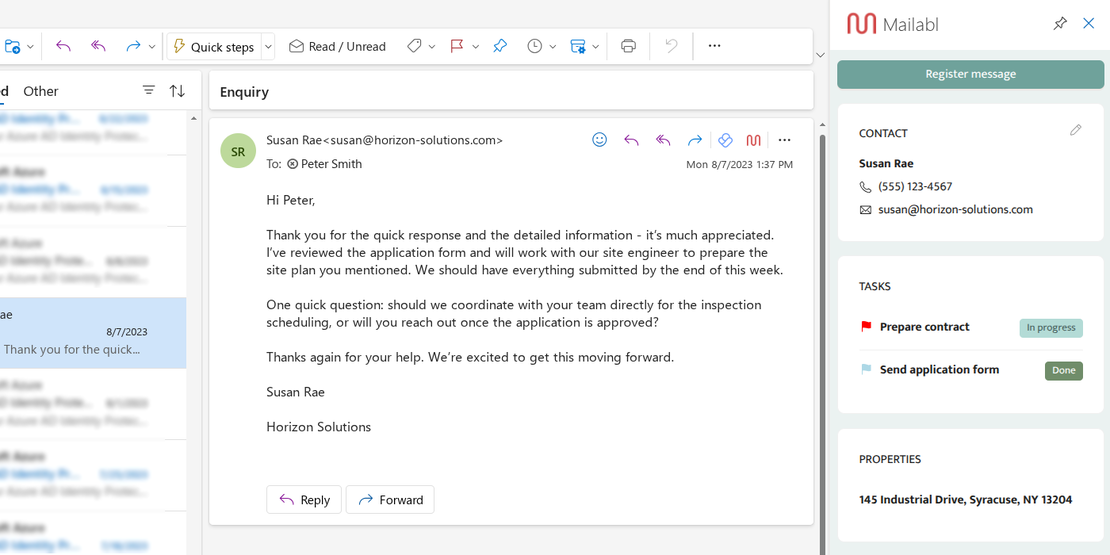 Outlook Add-in